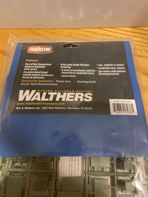 https www.walthers.com modern-electrical-box-assembled-medium|Walthers Cornerstone 933.